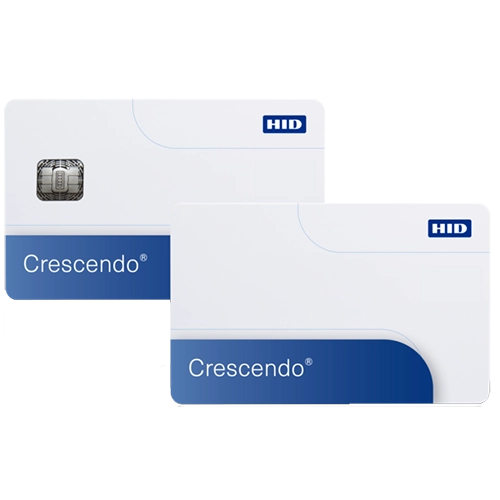 HID Crescendo 4000 - Seos/MIFARE/iCLASS/Prox - DUAL Interface - BLANK