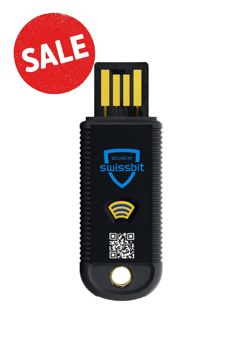 Swissbit IShield Key Pro Security Key - USB & NFC Hardware Authenticator FIDO2 Certified