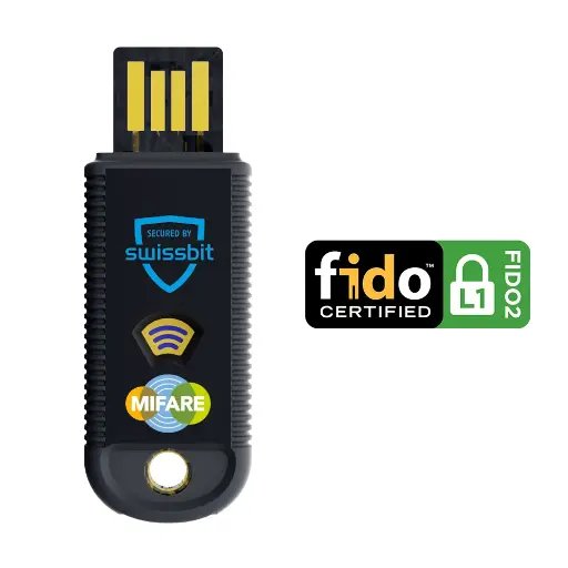 Swissbit iShield Key FIDO2 MIFARE (USB-A)